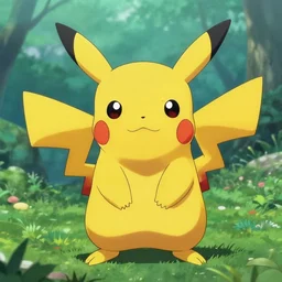The first pikachu found in nature, circa 1992, photograph