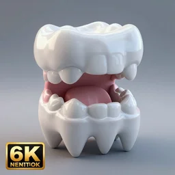 teeth everything, 4k unreal engine