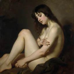 a seductive painting of Jane Burden by dante gabriel rossett