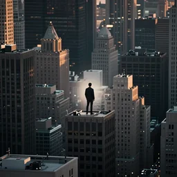 totally in a overpopulated city an isolated human is surrounded by others, full colour, hyper realistic photo, chiaroscuro, shallow depth of field, upscale, 8 k, masterpiece,