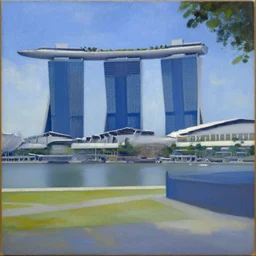 singapore - painted by edward hopper