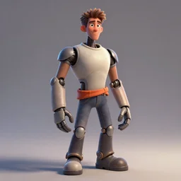 full body nendroid character of tyler the creator, trending on artstation, digital painting, disney, pixar, 8 k, hd, dof, volumetric lighting, subsurface scattering, octane render,