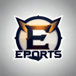 epic professional digital art of an eports logo