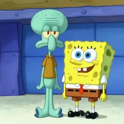 Squidward from spongebob characters, cgi
