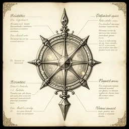 magical amulet reference sheet,