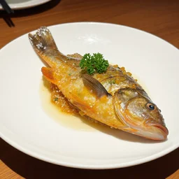blobfish served at a restaurant