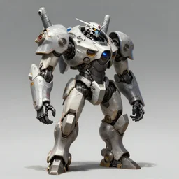 concept art for a robotech mech  by Kim Jung Gi trending on_artstation