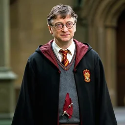 Bill Gates as Harry Potter, 4k, movie photo capture, 4k, trending,
