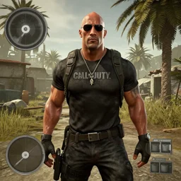 dwayne the rock johnson, dwayne the rock johnson in the call of duty zombies map der reise, black ops 2 der reise, screenshot
