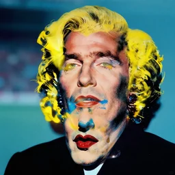 zinedine zidane by andy warhol