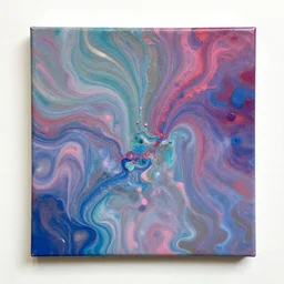 liquid acrylic pour art