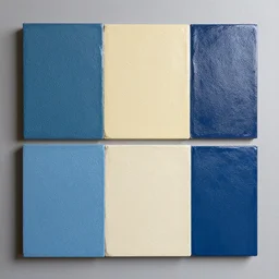 construction materials ｜ ｜ special textured paints ｜ muralist ｜ painted glass ｜ cold baking paint ｜ woodworking works ｜ bendable plates ｜ variety blue cloth