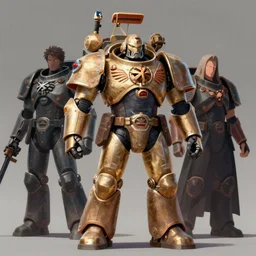 warhammer 4 0 k horus heresy fanart - the primarchs emperor by johannes helgeson animated with vfx concept artist & illustrator global illumination ray tracing hdr fanart arstation zbrush central hardmesh radiating a glowing aura 8 k octane renderer