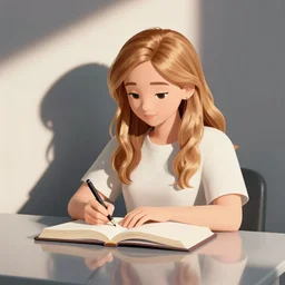' cute nerdy girl jennifer lawrence studying the aztecs ', beautiful shadowing, 3 d shadowing, reflective surfaces, illustrated completely, 8 k beautifully detailed pencil illustration, extremely hyper - detailed pencil illustration, intricate, epic composition, masterpiece, bold complimentary colors. stunning masterfully illustrated by artgerm, range murata, alphonse mucha.