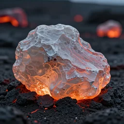 until time, and the lava, created this gift, of translucent stone, highly detailed, cinematic lighting, ricardo bofill maciej kuciara, dramatic lighting, medium shot, ground angle, uhd 8 k, shallow depth of field