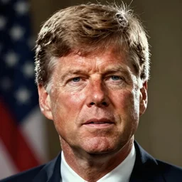 a photorealistic detailed portrait of john f kennedy