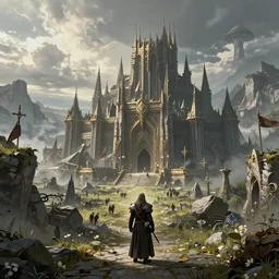 dwarven kingdom, landscape, epic, cinematic, dragon age