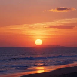 sunset by james gurney.
