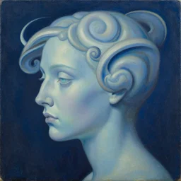 the aquarius mind, surrealism, oil on canvas, masterpiece, award - winning