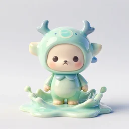 splashy glossy melted ebay product, reaction diffusion, drops, drips, beautiful cute, cute melting miniature resine action figure, High detail photography, 8K, 3d fractals, cute pictoplasma, one simple ceramic tintoy melting plastic, melting, melting swampmonster Figure sculpture, 3d primitives, in a Studio hollow, by pixar, by chris mars, by jason edmiston, cgsociety, cgsociety, cgsociety, houdini, zbrush, artstation, simulation