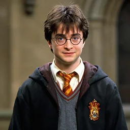 Elijah Wood playing Harry Potter