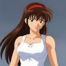 character portrait of kasumi from the critically acclaimed dead or alive series, art by mandy jurgens, trending on artstation, digital art