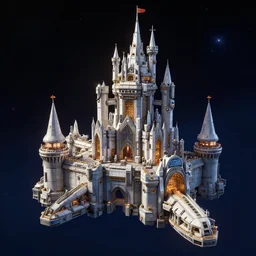 space ship castle by blizzard entertainment