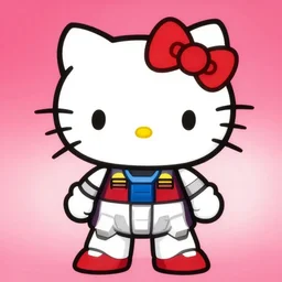 hello kitty gundam