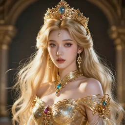 wonderful princess of heaven with clear skin, ornate 8 k gorgeous intricate detailed, accent lighting, dramatic light, octane render