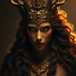 riveting majestic regal proud artemis portrait, mysterious atmospheric lighting, painted, intricate, volumetric lighting, beautiful, rich deep colours masterpiece, golden hour, sharp focus, ultra detailed, by leesha hannigan, ross tran, thierry doizon, kai carpenter, ignacio fernandez rios