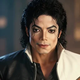 a videogame still of Michael Jackson in Tekken 7, portrait, 40mm lens, shallow depth of field, close up, split lighting, cinematic