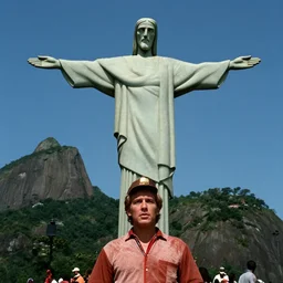 film still of buddy christ from dogma ( 1 9 9 9 ) as christ the redeemer in rio