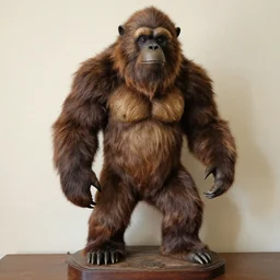 an assquatch taxidermy