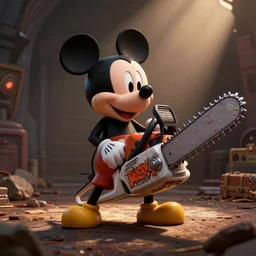 Mickey mouse the chainsaw massacre