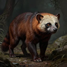 mexican wolverine, detailed intricate illustration, dark atmosphere, detailed illustration, hd, 4 k, digital art, overdetailed art, by greg rutkowski, by loish, complementing colors, trending on artstation, deviantart