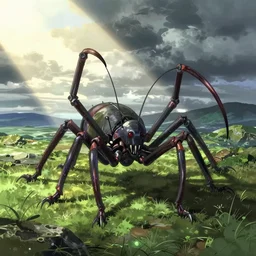 arachnophobia, artwork by junji ito