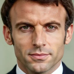 closeup portrait of macaron emmanuel macron face on a macaron, natural light, sharp, detailed face, magazine, press, photo, steve mccurry, david lazar, canon, nikon, focus