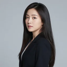 asian woman, long shot
