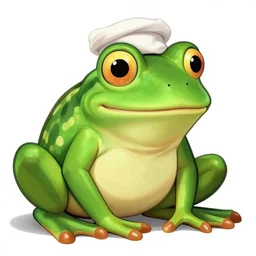 Osama bin laden as a frog