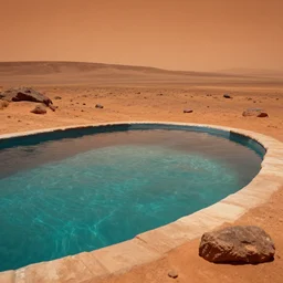 pool on mars
