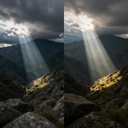 split screen real time
