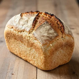 a loaf of bread made from glass