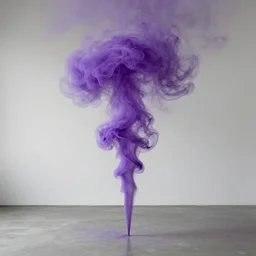 artwork by pierre huyghe, purple smoke, sigma, 8 k, 3 5 mm, f / 3 2