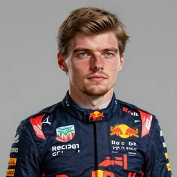 Portrait of Max Verstappen as Waluigi, studio lighting, model, HDR, 24MP, fantasy, high detail, elegant, digital painting, natural light, vibrant, intricate, textured skin, highly detailed, artstation, formula 1, red bull, sharp, focus, illustration, Anna Dittmann, Ilya Kuvshinov, Nikolay Makovsky