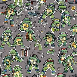 ninja turtles by a.c. farley