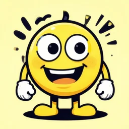 funny character design, goofy silly, graphic art