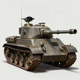 detailed portrait of a double barreled very heavy tank, fantasy, intricate, elegant, highly detailed, digital painting, artstation, concept art, matte, sharp focus, illustration, art by aenaluck and roberto ferri and greg rutkowski, epic fantasy, digital painting