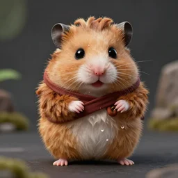 a genetic combination of jabba the hutt and hamster, 8 k, 8 5 mm f 1. 8