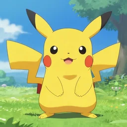 a mirror Pikachu