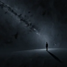 void, intricate, highly detailed, digital painting, artstation, concept art, smooth, sharp focus, illustration, loneliness, great space, greg rutkowski, 8 k, very high resolution, astrophotography, processing, extremely hyperdetailed